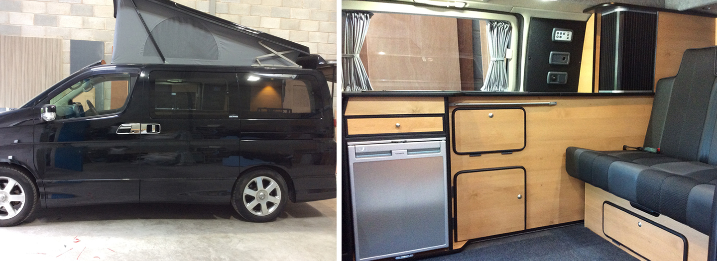 nissan camper van conversion